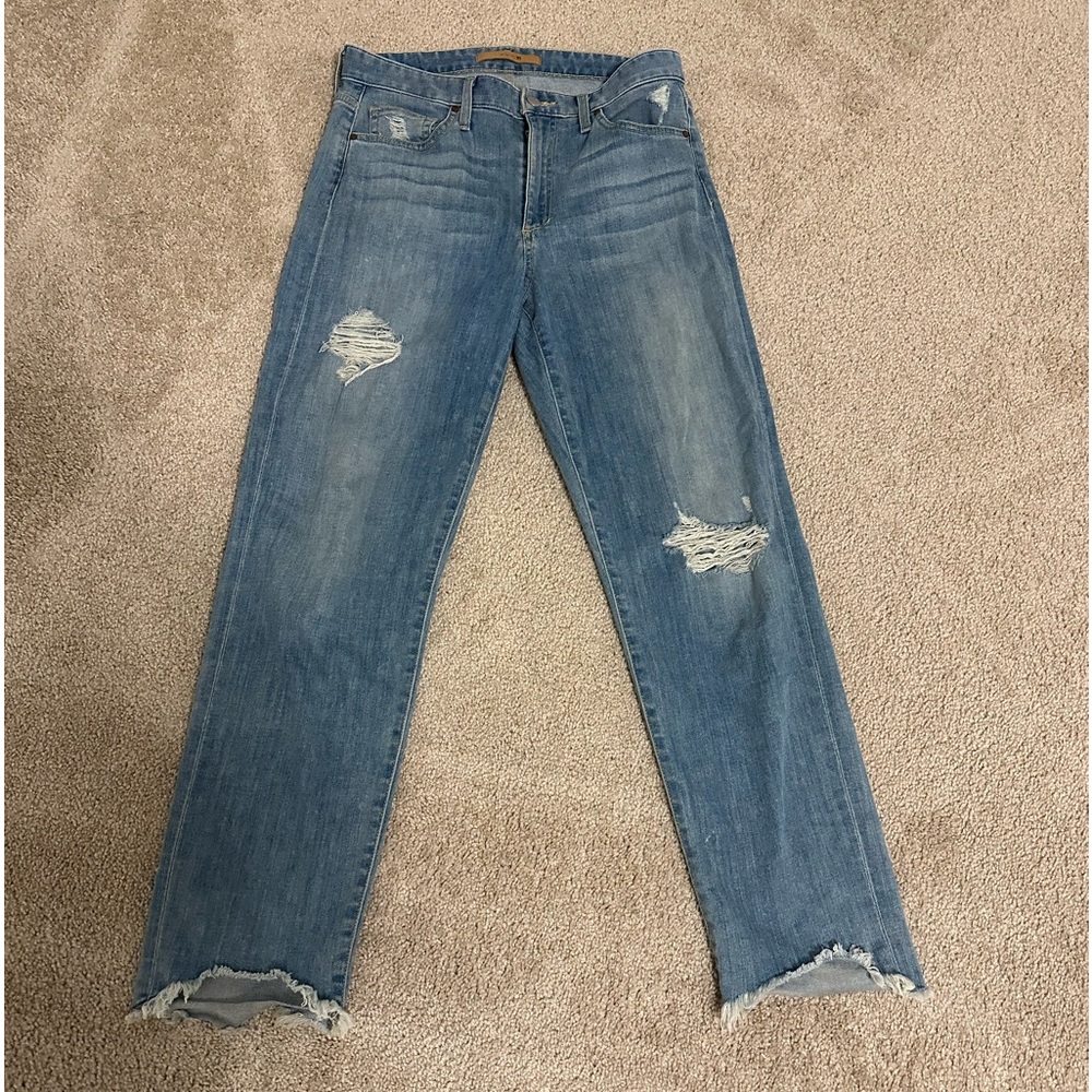 light blue jeans